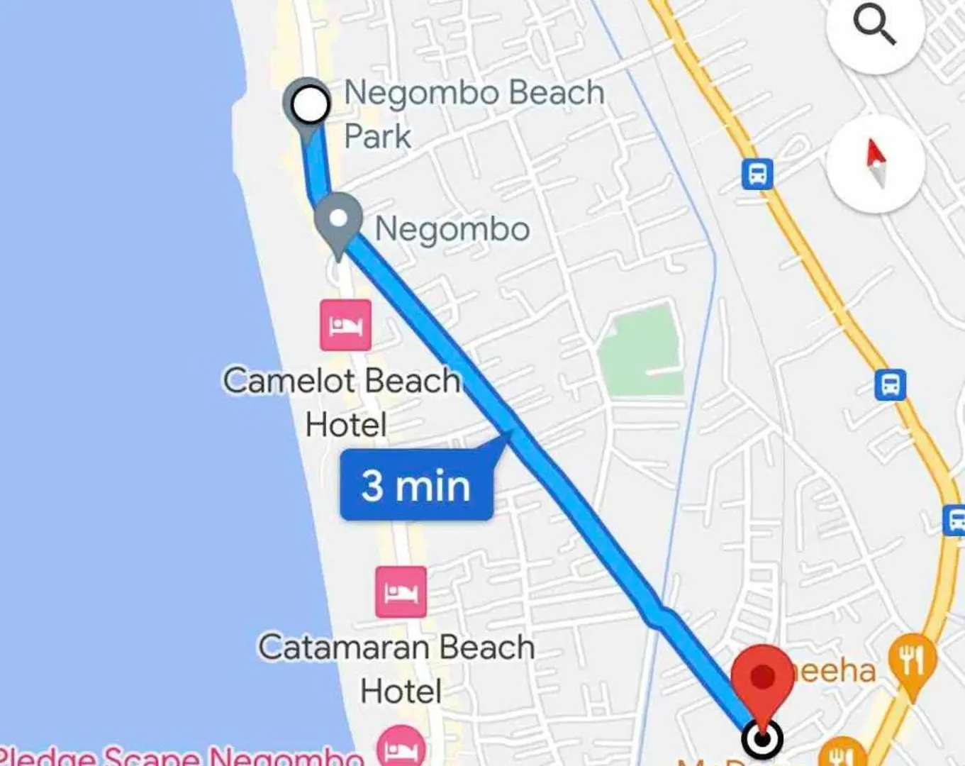 Room Near Airport In Negombo Beach